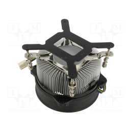 1 pcs x Akasa - AK-CC6607EP01 - Heatsink: extruded, 12VDC, aluminium, 91.1m3/h, H: 64.5mm, W: 95mm