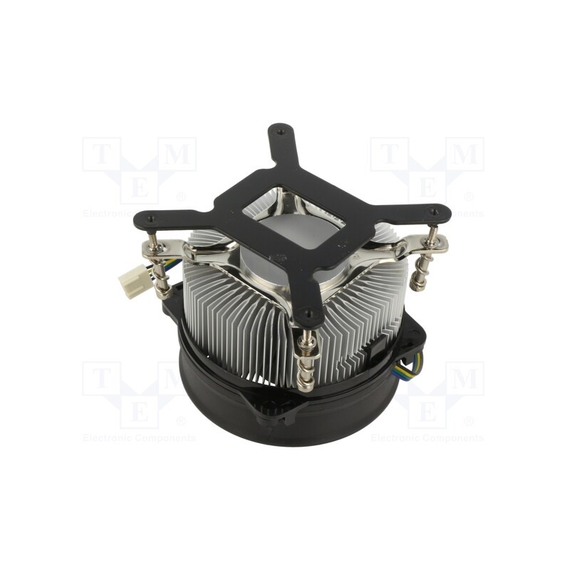1 pcs x Akasa - AK-CC6607EP01 - Heatsink: extruded, 12VDC, aluminium, 91.1m3/h, H: 64.5mm, W: 95mm