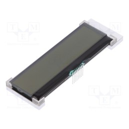 1 pcs x DISPLAY ELEKTRONIK - DEM 20235 FGH-PW - Display: LCD, alphanumeric, COG,FSTN Positive, 20x2, LED, PIN: 8