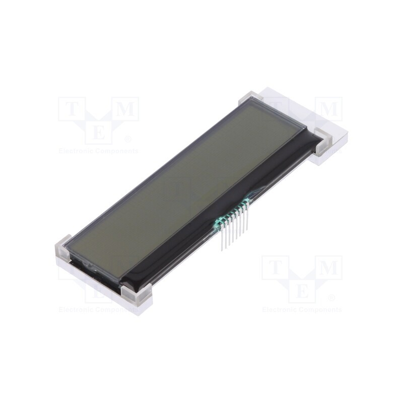 1 pcs x DISPLAY ELEKTRONIK - DEM 20235 FGH-PW - Display: LCD, alphanumeric, COG,FSTN Positive, 20x2, LED, PIN: 8