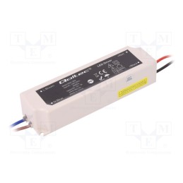 1 pcs x QOLTEC - 50941 - Power supply: switched-mode, LED, 36W, 12VDC, 3A, 220÷240VAC, IP67