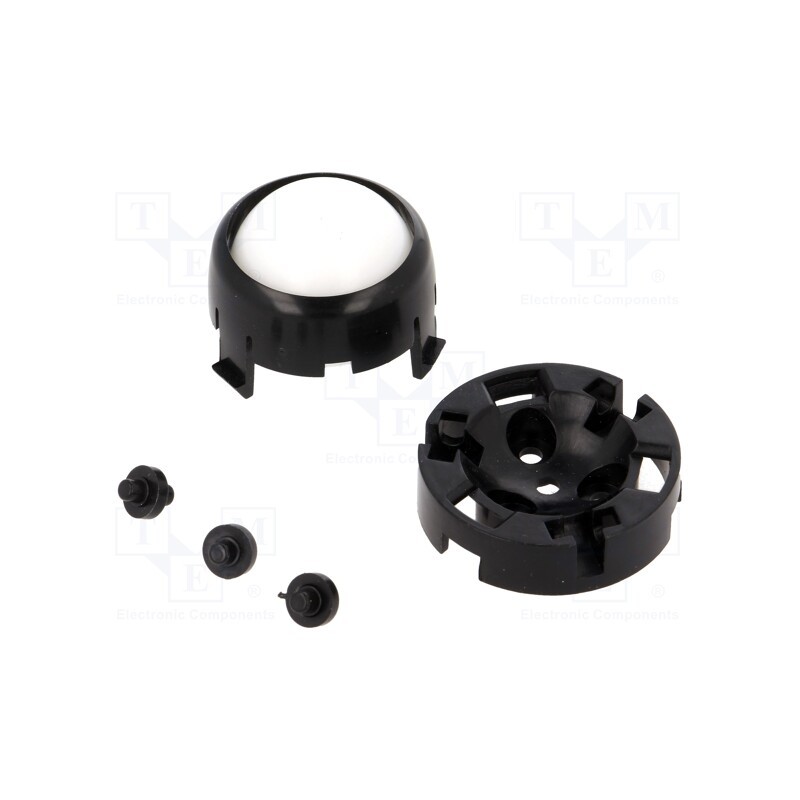 1 pcs x POLOLU - POLOLU-2691 - Ball casters, Kit: ball,housing, screw, Ø: 34mm, Tip mat: plastic