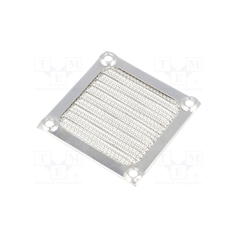 1 pcs x RICHCO - MFF-60 - Guard, metal, 60x60mm, screw, with EMI shielding, A: 60mm, B: 50mm