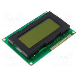 1 pcs x DISPLAY ELEKTRONIK - DEM 16481 SYH-LY - Display: LCD, alphanumeric, STN Positive, 16x4, 60x87x13.5mm, LED
