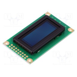 1 pcs x DISPLAY ELEKTRONIK - DEP 050016A-Y - Display: OLED, graphical, 1.3', 50x16, Dim: 58x32x10mm, yellow, 5VDC