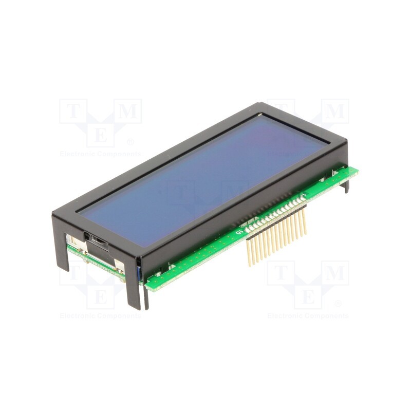 1 pcs x DISPLAY ELEKTRONIK - DEM 16228 SBH-PW-N - Display: LCD, alphanumeric, STN Negative, 16x2, 67x32.9x14mm, LED