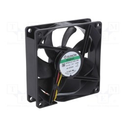 1 pcs x SUNON - MF92251V3-1000U-G99 - Fan: DC, axial, 12VDC, 92x92x25mm, 67m3/h, 28dBA, Vapo, Out: F type