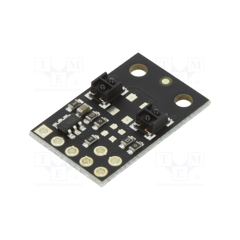 1 pcs x POLOLU - QTRX-MD-02A REFLECTANCE SENSOR ARRAY - Sensor: distance, reflective, 2.9÷5.5VDC, analog, Ch: 2, 13x20mm, MD