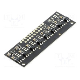 1 pcs x POLOLU - QTR-MD-08RC REFLECTANCE SENSOR ARRAY - Sensor: distance, reflective, 2.9÷5.5VDC, digital, Ch: 8, 61x20mm