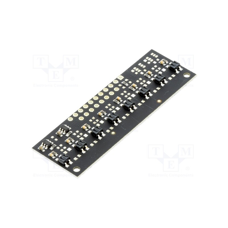 1 pcs x POLOLU - QTR-MD-08RC REFLECTANCE SENSOR ARRAY - Sensor: distance, reflective, 2.9÷5.5VDC, digital, Ch: 8, 61x20mm