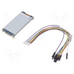 1 pcs x WAVESHARE - 18321 - Display: e-paper, 2.66', 296x152, Dim: 37x83.5mm, black-white, 170°