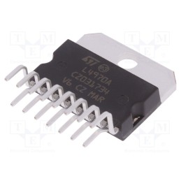 1 pcs x STMicroelectronics - L4970A - IC: driver, DC/DC converter, 5.1÷40VDC, 10A, MULTIWATT15, Ch: 1
