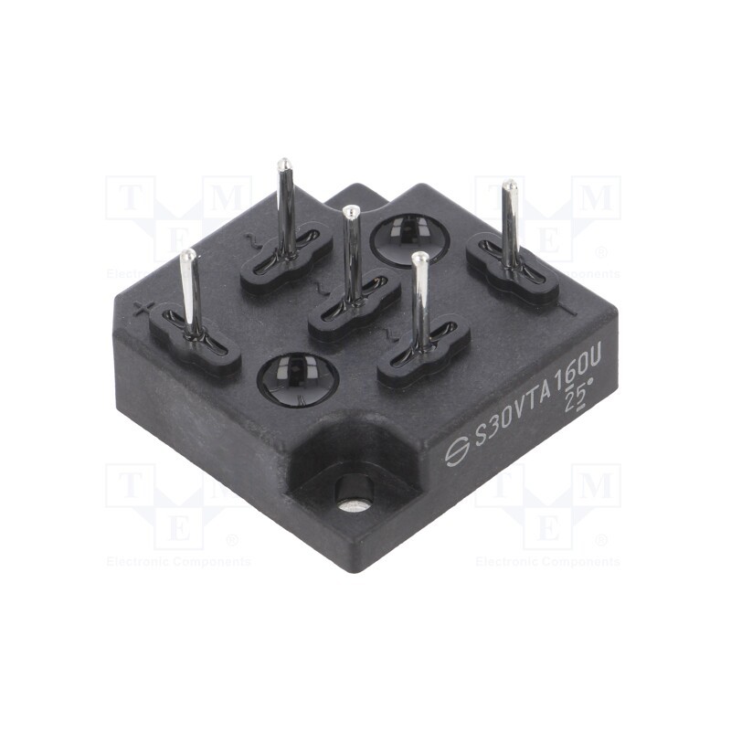 1 pcs x SHINDENGEN - S30VTA160U-5000 - Bridge rectifier: three-phase, Urmax: 1.6kV, If: 30A, Ifsm: 350A