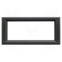 1 pcs x DISPLAY VISIONS - EA 017-8UKE - Frontal bezel, EASER164-NLED, Dim: 76.8x36.4mm, 60.8x24.2mm, ABS