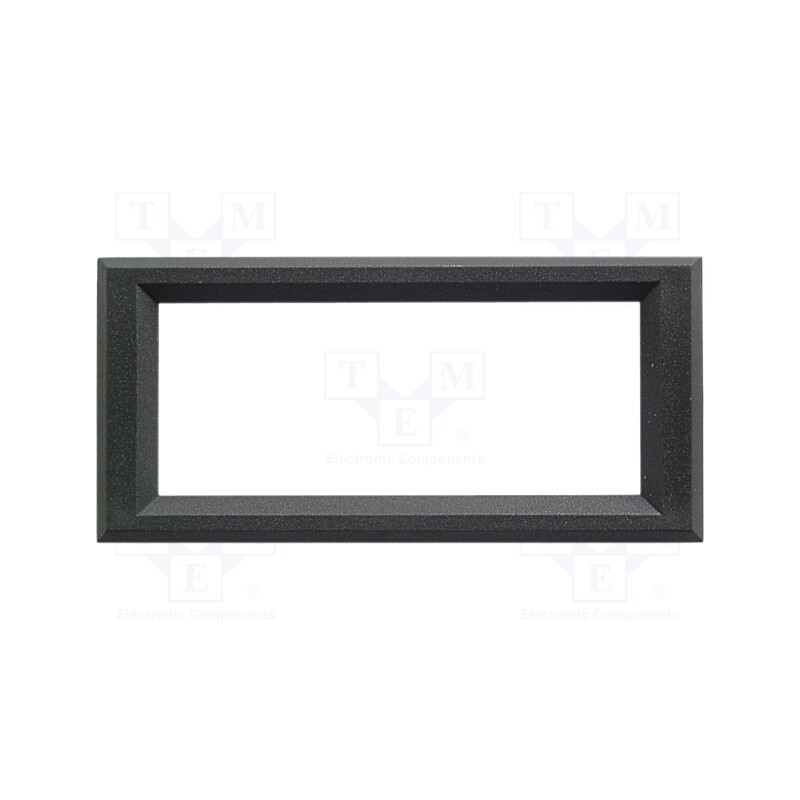 1 pcs x DISPLAY VISIONS - EA 017-8UKE - Frontal bezel, EASER164-NLED, Dim: 76.8x36.4mm, 60.8x24.2mm, ABS