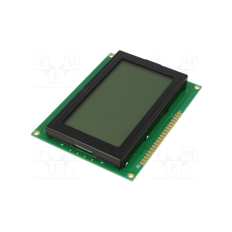 1 pcs x DISPLAY ELEKTRONIK - DEM 128064A FGH-PW (A-TOUCH) - Display: LCD, graphical, 128x64, FSTN Positive, 93x70x14.3mm, 2.9'