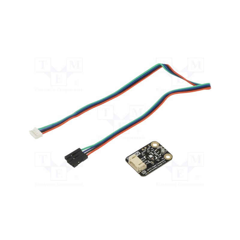 1 pcs x DFROBOT - SEN0334 - Sensor: atmospheric, temperature,humidity, I2C, 3.3÷5.5VDC, ±2%