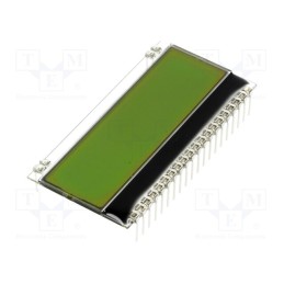 1 pcs x DISPLAY VISIONS - EA DOGM132L-5 - Display: LCD, graphical, 132x32, STN Positive, yellow-green