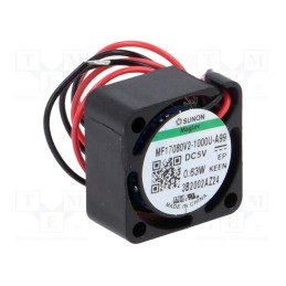 1 pcs x SUNON - MF17080V2-1000U-A99 - Fan: DC, axial, 5VDC, 17x17x8mm, 1.19m3/h, Vapo, 16500rpm, Len: 0.15m