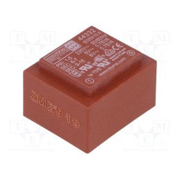1 pcs x MYRRA - 44332 - Transformer: encapsulated, 1.5VA, 230VAC, 6V, 6V, 125mA, 125mA, PCB