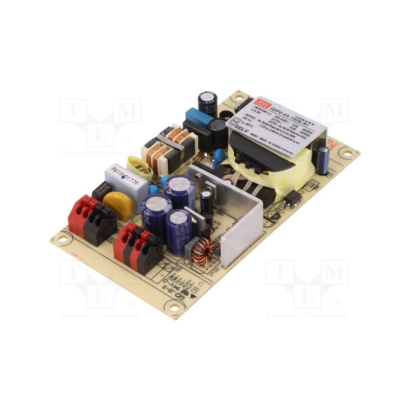 1 pcs x MEAN WELL - IDPV-45-12 - Power supply: switched-mode, LED, 36W, 12VDC, 3A, 90÷295VAC, OUT: 1