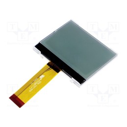 1 pcs x DISPLAY ELEKTRONIK - DEM 240160A FGH-PW - Display: LCD, graphical, 240x160, FSTN Positive, 60x51.7x5mm, 2.5'