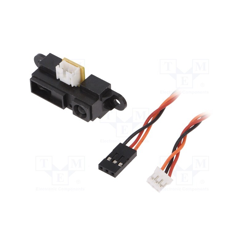 1 pcs x DFROBOT - SEN0014 - Sensor: distance, infrared, 4.5÷5.5VDC, analog, 0.1÷0.8m, -10÷60°C