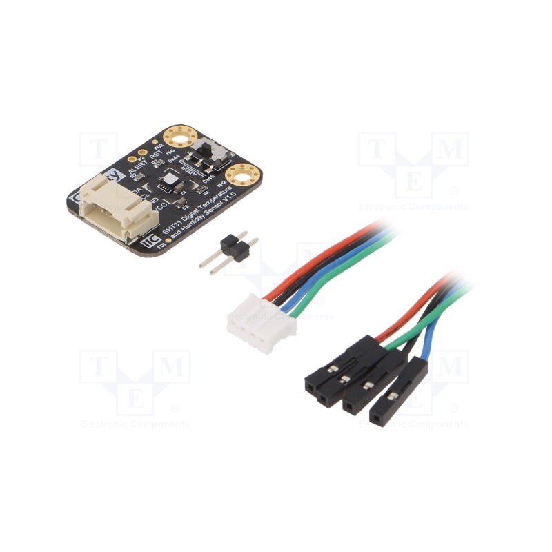 1 pcs x DFROBOT - EN0334 - Sensor: atmospheric, temperature,humidity, I2C, 3.3÷5.5VDC, Ch: 1
