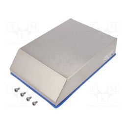 1 pcs x RITTAL - 3238.08 - Guard, silicone,stainless steel, 124x124x58.5mm