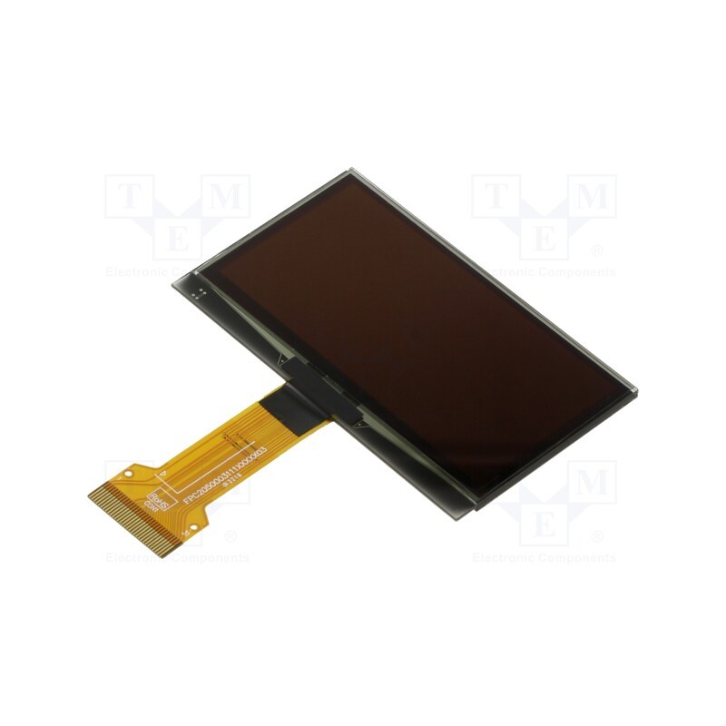 1 pcs x RAYSTAR OPTRONICS - REX012864AJWPP3N00000 - Display: OLED, graphical, 2.42', 128x64, Dim: 60.5x37x2.11mm, white