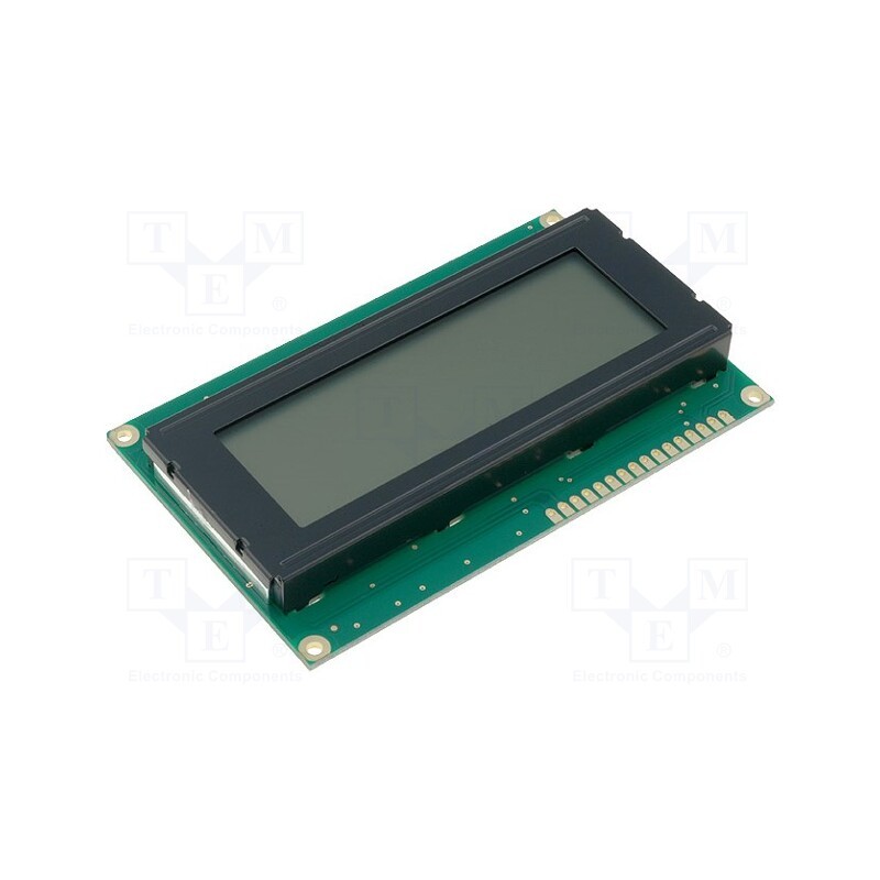 1 pcs x RAYSTAR OPTRONICS - RC2004A-FHW-ESV - Display: LCD, alphanumeric, FSTN Positive, 20x4, gray, LED, PIN: 16