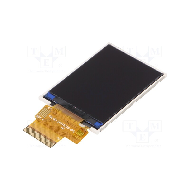 1 pcs x 4D Systems - 4DLCD-24320240-IPS - Display: TFT, 2.4', 240x320, Illumin: LED, Dim: 42.72x60.26x2.3mm
