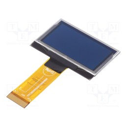 1 pcs x DISPLAY ELEKTRONIK - DEP 128064I-Y - Display: OLED, graphical, 1.5', 128x64, Dim: 42.04x27.22x1.45mm