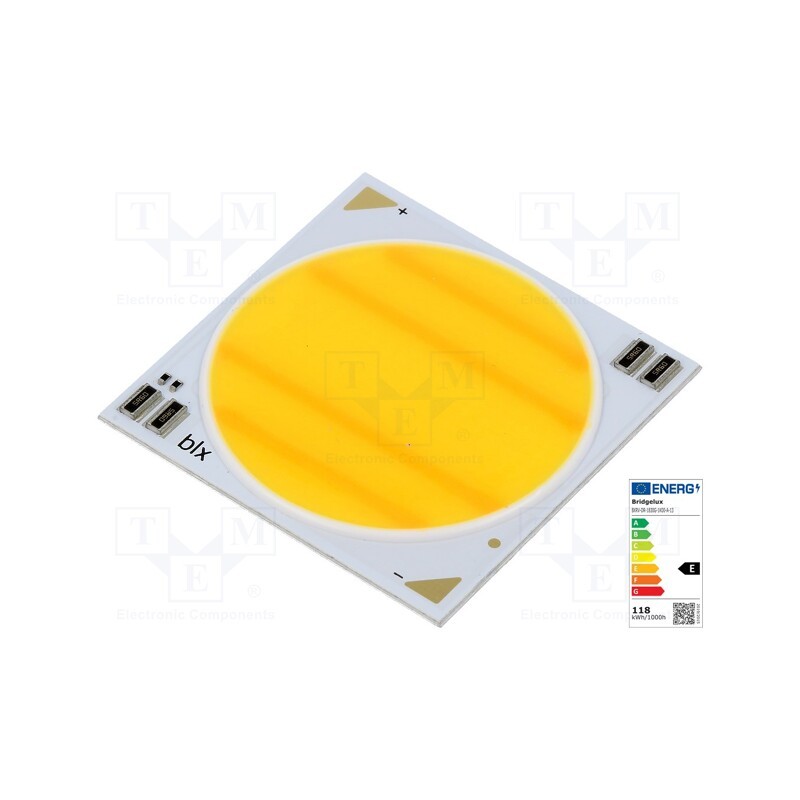 1 pcs x BRIDGELUX - BXRV-DR-1830G-1K00-A-13 - Power LED, COB,bicolour, white warm, 40÷2350mA, P: 1.5/109.3W