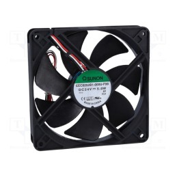 1 pcs x SUNON - EEC0252B1-000U-F99 - Fan: DC, axial, 24VDC, 120x120x25mm, 183.8m3/h, 44.5dBA, Out: R type