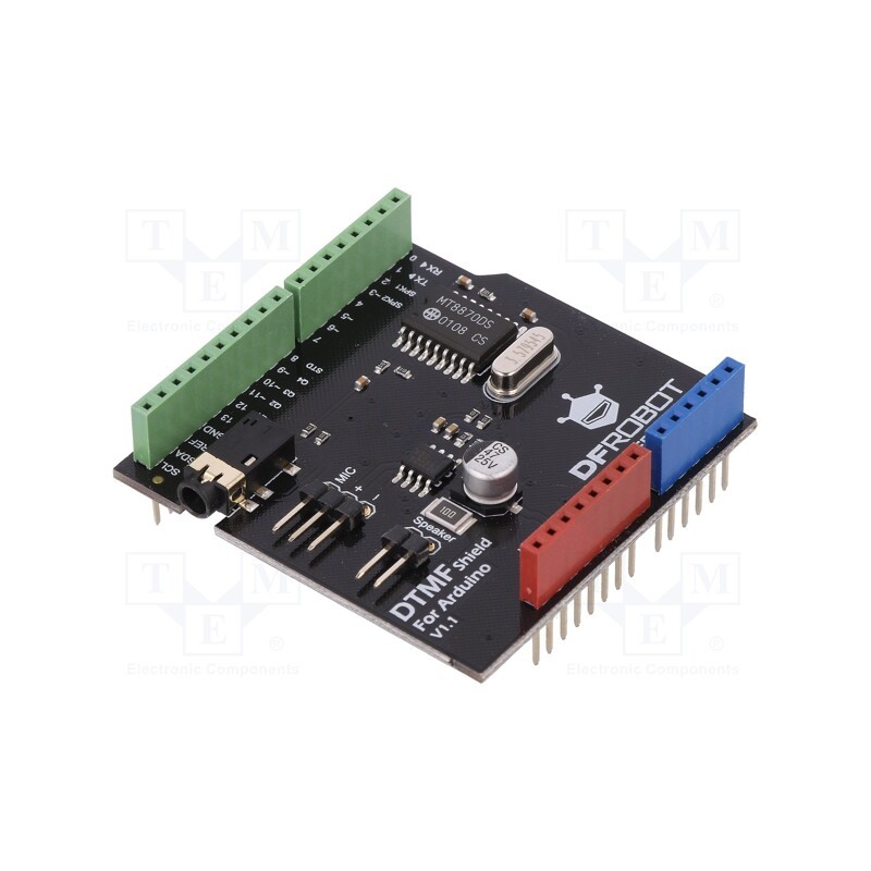 1 pcs x DFROBOT - DFR0308 - Module: audio, DTMF,shield, pin strips