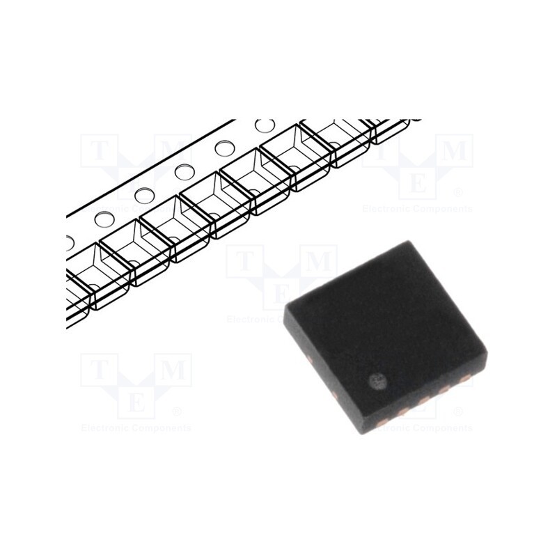 1 pcs x MICROCHIP TECHNOLOGY - ATTINY13-20MMU - IC: AVR microcontroller, VDFN10, 1.8÷5.5VDC, Ext.inter: 6, Cmp: 1