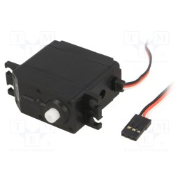 1 pcs x SPARKFUN ELECTRONICS - ROB-09347 - Motor: servo, 6VDC, standard, max.470mNm, 70rpm