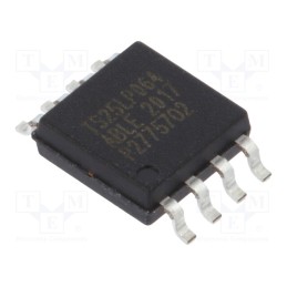 1 pcs x ISSI - IS25LP064A-JBLE - IC: FLASH memory, 64MbFLASH, QPI,SPI, 133MHz, 2.3÷3.6V, SO8, serial