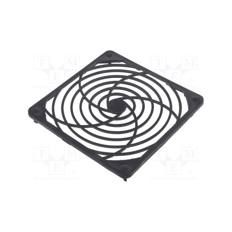 1 pcs x RICHCO - FGPT-120 - Guard, plastic, 120x120mm, snap fastener, A: 120mm, B: 16.5mm, C: 3mm