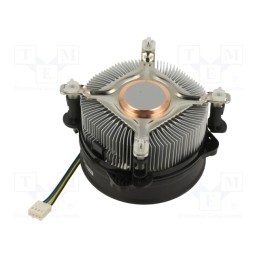 1 pcs x Akasa - AK-959CU - Heatsink: extruded, 12VDC, aluminium,copper, 96.5m3/h, H: 62mm