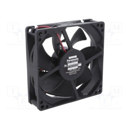 1 pcs x PANASONIC - ASFP94371 - Fan: DC, axial, 12VDC, 92x92x25mm, 57m3/h, 22dBA, ball bearing