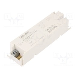 1 pcs x TRIDONIC - 28002489 - Power supply: switched-mode, LED, 60W, 31÷57VDC, 1050mA, IP20, LC