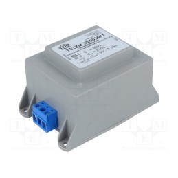 1 pcs x INDEL - TSZZM 30/003M/1 - Transformer: encapsulated, 30VA, 230VAC, 9V, 3.33A, screw type