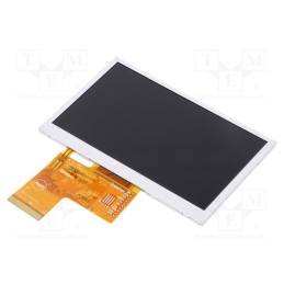 1 pcs x RAYSTAR OPTRONICS - RFE430W-AWW-DNN - Display: TFT, 4.3', 480x272, Illumin: LED, Dim: 105.5x67.2x2.95mm