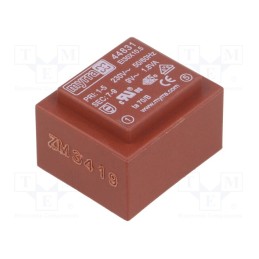 1 pcs x MYRRA - 44831 - Transformer: encapsulated, 1.8VA, 230VAC, 9V, 200mA, PCB