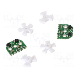 1 pcs x POLOLU - POLOLU-2590 - Sensor: optical, encoders,shields to encoders, 5VDC, push-in