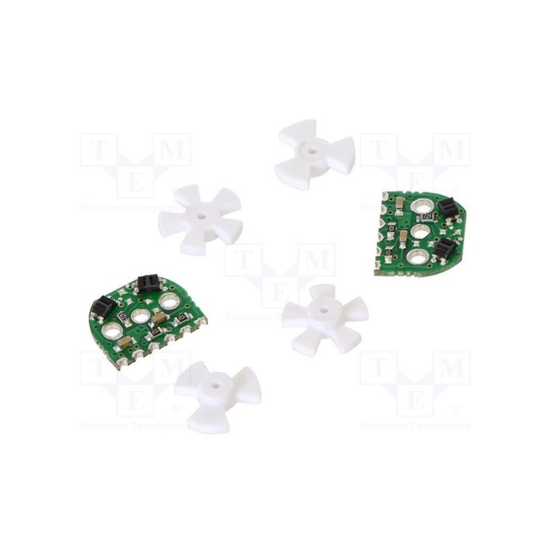 1 pcs x POLOLU - POLOLU-2590 - Sensor: optical, encoders,shields to encoders, 5VDC, push-in