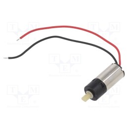 1 pcs x POLOLU - 5.1:1 SUB-MICRO PLASTIC PLANETARY GEARMO - Motor: DC, coreless,with planetary gearbox, 6VDC, 400mA, 13000rpm