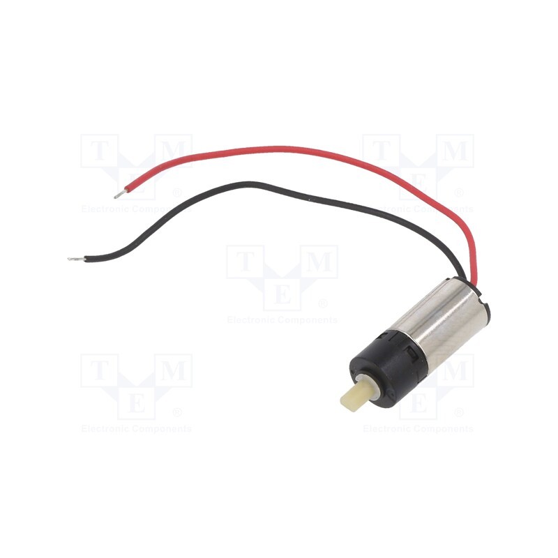 1 pcs x POLOLU - 5.1:1 SUB-MICRO PLASTIC PLANETARY GEARMO - Motor: DC, coreless,with planetary gearbox, 6VDC, 400mA, 13000rpm